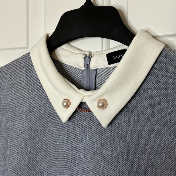 Like New Ivanka Trump Collared Dress Size 16 - Picture 3 of 4